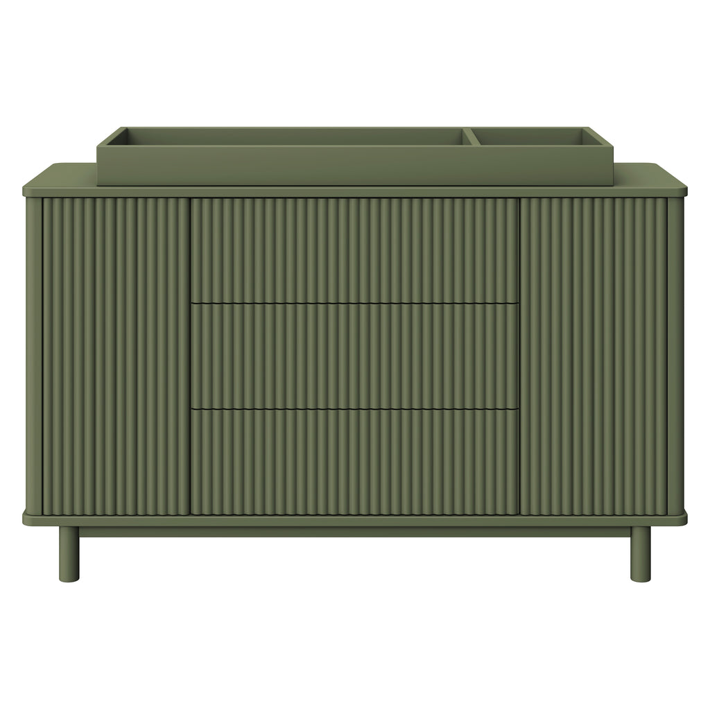 M29816OL,Babyletto,Pogo Tambour Assembled Dresser in Olive