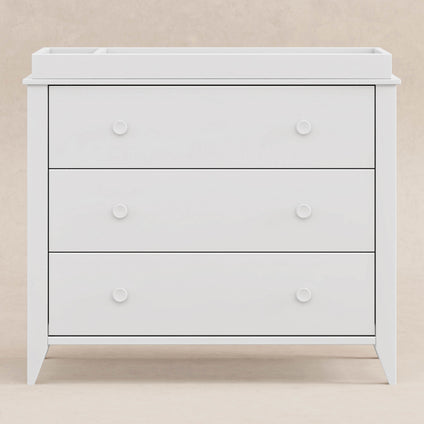 M10323W,Babyletto,Sprout 3-Drawer Changer Dresser in White Finish