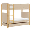 M18494TPEHY,Babyletto Kids,TipToe Bunk Bed in Taupe and Honey