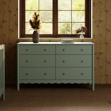 Swell 6-Drawer Wide Assembled Dresser (56