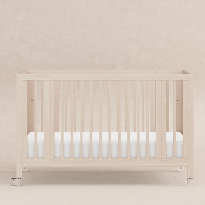 M30880NX,Babyletto,Rolli 9-in-1 Convertible All-Stages« Crib w/ Bassinet & Toddler Bed Kits in Washed Natural