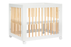 M23401WN,Babyletto,Yuzu 8-in-1 Convertible Crib w/All-Stages Conversion Kits in White/Natural
