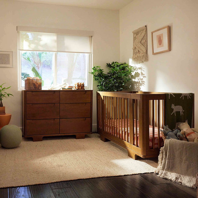 M23426NL,Babyletto,Yuzu 6-Drawer Dresser in Natural Walnut