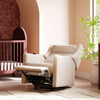 M11283CSG,Babyletto,Kiwi Deluxe Power Glider Recliner w/Heat&Massage in Chai Shearling