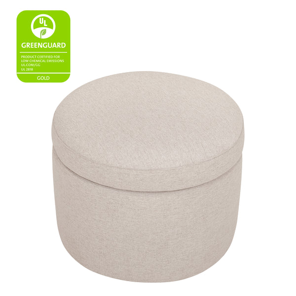 M22185PBEW,Babyletto,Wally Storage Ottoman in Performance Beach Eco-Weave