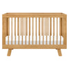 M4201HY,Babyletto,Hudson 3-in-1 Convertible Crib w/Toddler Bed Conversion Kit in Honey Finish