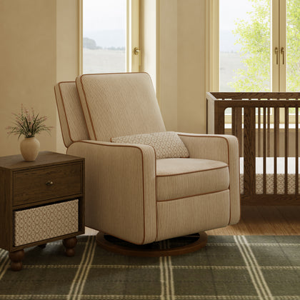 Sigi Electronic Recliner and Glider with USB Port by Nate Berkus
