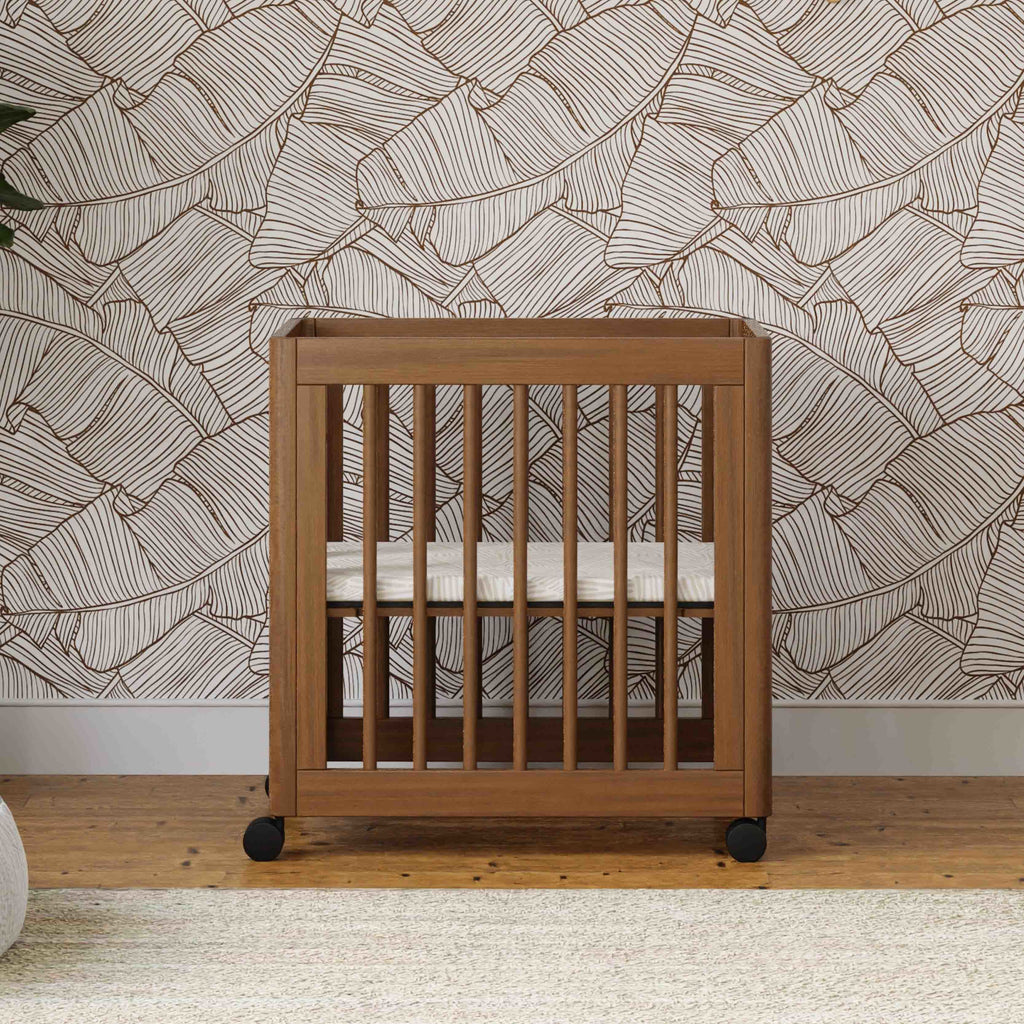 M23401NL,Babyletto,Yuzu 8-in-1 Convertible Crib w/All-Stages Conversion Kits in Natural Walnut