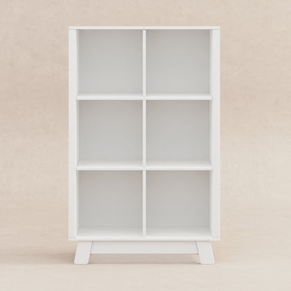 M4211W,Babyletto,Hudson Cubby Bookcase in White