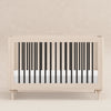 M9001NXB,Babyletto,Lolly 3-in-1 Convertible Crib w/Toddler Bed Conversion in WashedNatural/Black