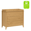 M10323HY,Babyletto,Sprout 3-Drawer Changer Dresser in Honey