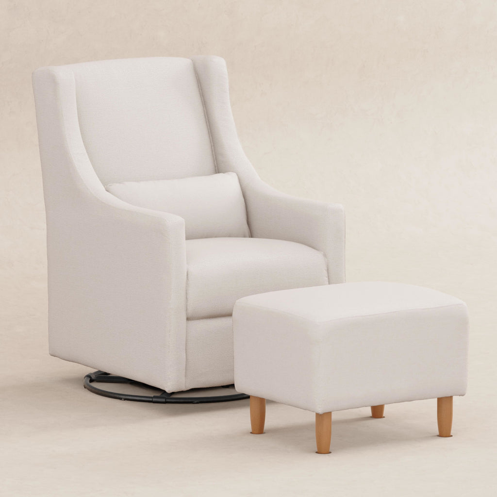 Toco Swivel Glider and Ottoman Babyletto