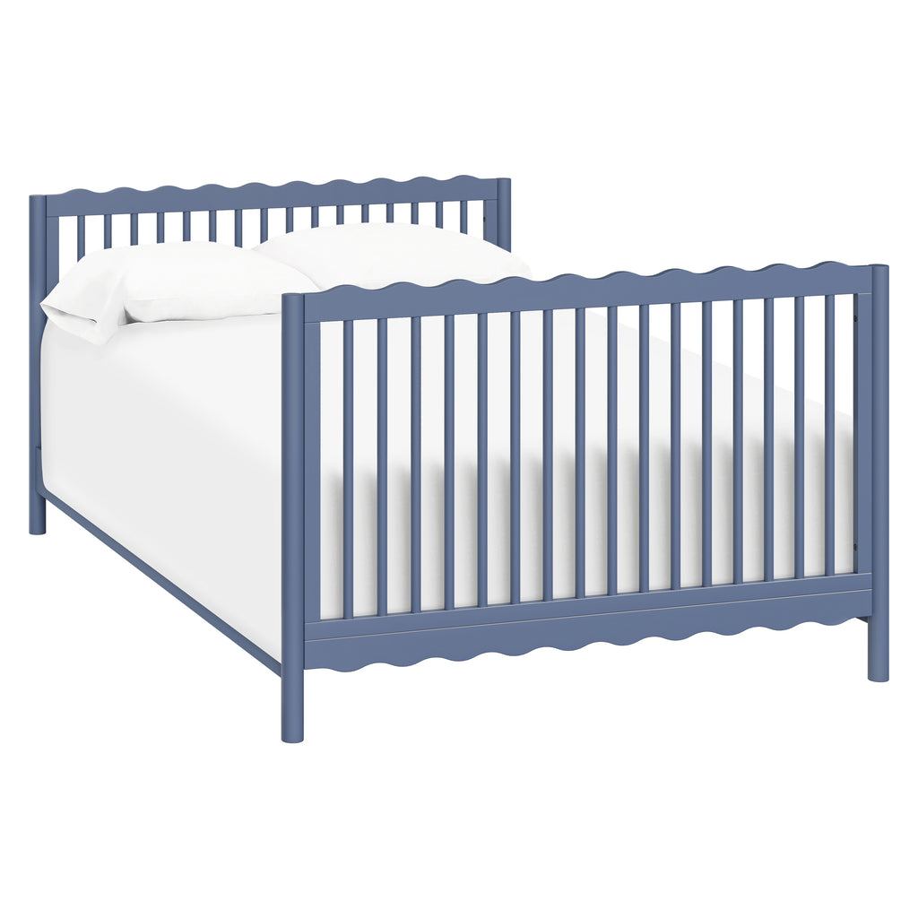 M27901CVB,Swell 4-in-1 Convertible Crib w/Toddler Conversion Kit in Cove Blue