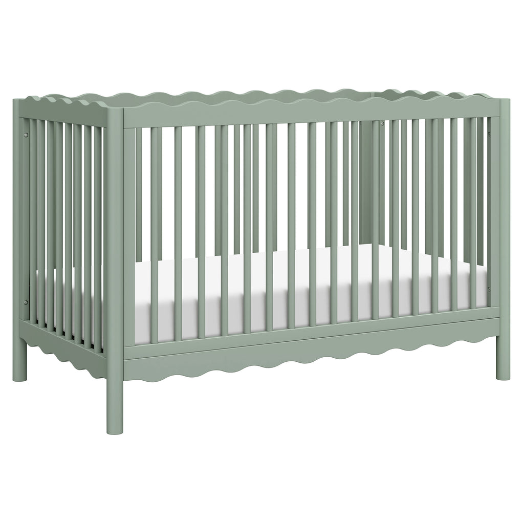 M27901LS,Babyletto,Swell 4-in-1 Convertible Crib w/Toddler Conversion Kit in Light Sage