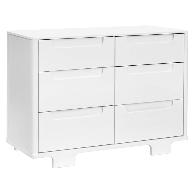 M23426W,Babyletto,Yuzu 6-Drawer Dresser in White