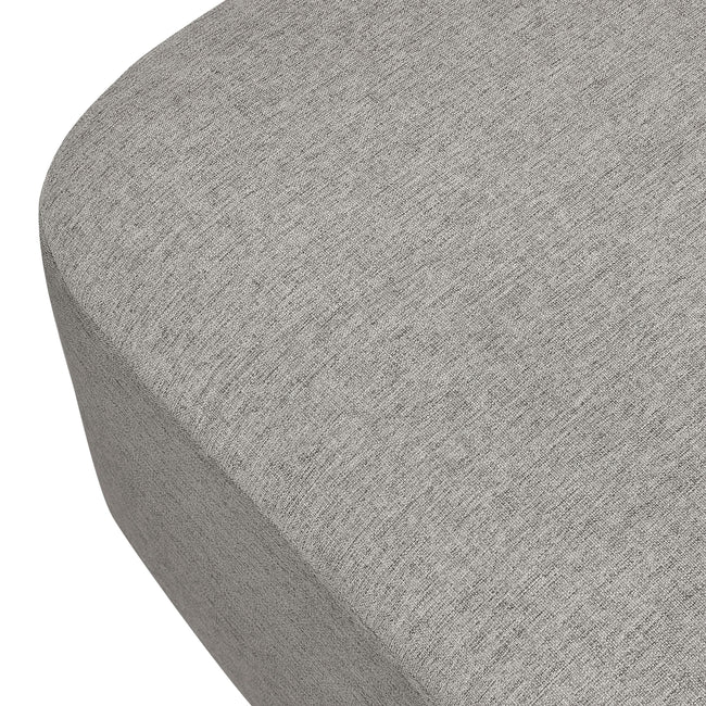 M26385PGEWLB,Babyletto,Kiwi Gliding Ottoman in Performance Grey Eco-Weave w/ Light Wood Base