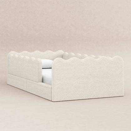 M31376PWB,Babyletto Kids,Rizo Montessori-Inspired Twin Bed in Performance Ivory Boucle