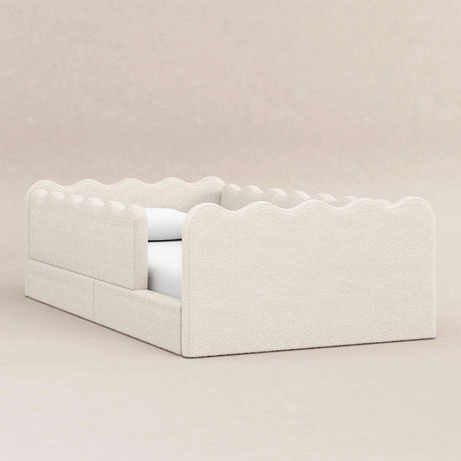 M31376PWB,Babyletto Kids,Rizo Montessori-Inspired Twin Bed in Performance Ivory Boucle