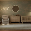 M11283PBEW,Babyletto,Kiwi Deluxe Power Glider Recliner w/Heat&Massage in Performance Beach Eco-Weave
