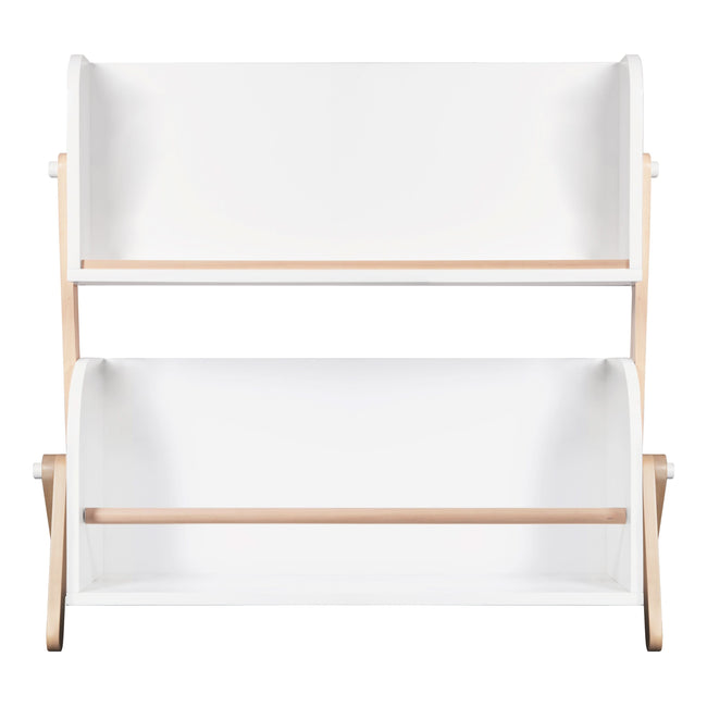 M10611WNX,Babyletto Kids,Tally Storage and Bookshelf in White and Washed Natural Finish
