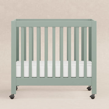 M6698LS,Babyletto,Origami Mini Crib in Light Sage

    srcset=