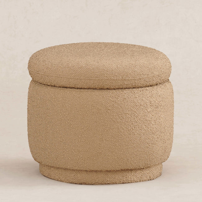 M22985SAB,Babyletto,Enoki Storage Ottoman in Sand Boucle