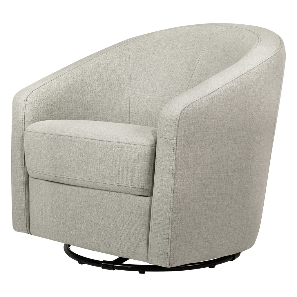 M5887PGET,Babyletto,Madison Swivel Glider in Performance Grey Eco-Twill