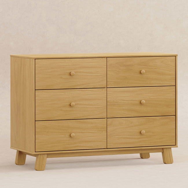 M32526HY,Babyletto,Hudson Modern 6-Drawer Assembled Double Dresser in Honey