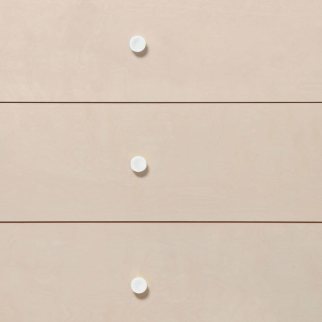 M12971W,Babyletto,Gelato Knob Set in White Finish