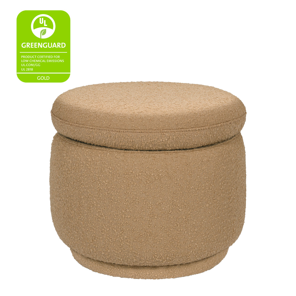 M22985SAB,Babyletto,Enoki Storage Ottoman in Sand Boucle