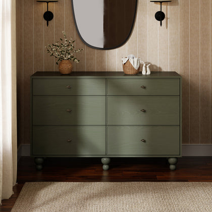 Astre 6-Drawer Wide Assembled Dresser (54") by Nate Berkus