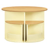 M31720PYHY,Babyletto Kids,Nessa Nesting Play Table in Pale Yellow and Honey