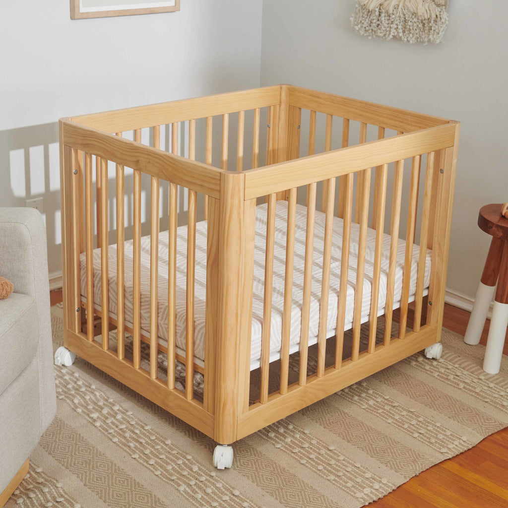 M23401N,Babyletto,Yuzu 8-in-1 Convertible Crib w/All-Stages Conversion Kits in Natural