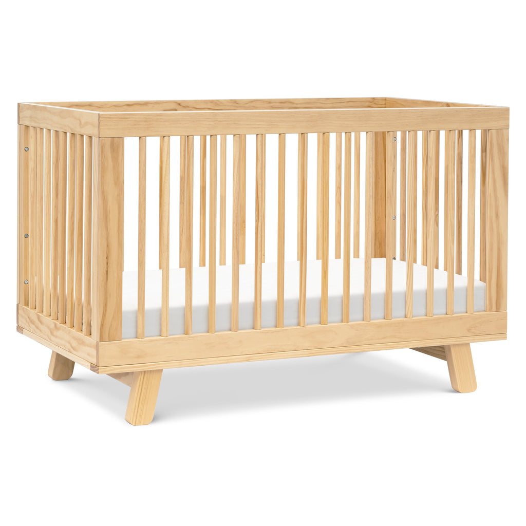 M4201N,Hudson 3-in-1 Convertible Crib w/Toddler Bed Conversion Kit in Natural Finish