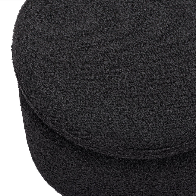 M22985BKB,Babyletto,Enoki Storage Ottoman in Black Boucle
