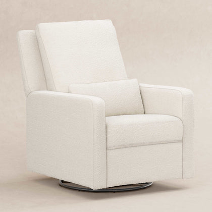 M23085PWB,Babyletto,Sigi Glider Recliner w/ Electronic Control and USB in Performance Ivory Boucle