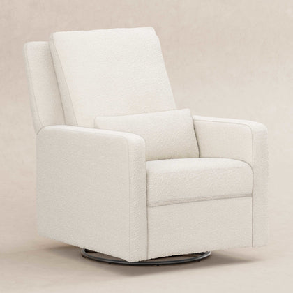 M23085PWB,Babyletto,Sigi Glider Recliner w/ Electronic Control and USB in Performance Ivory Boucle