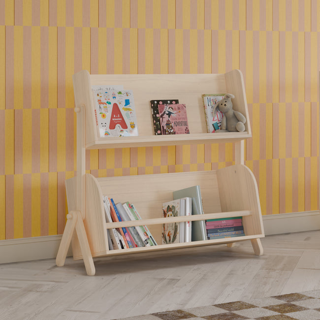 M10611NX,Babyletto Kids,Tally Storage and Bookshelf in Washed Natural