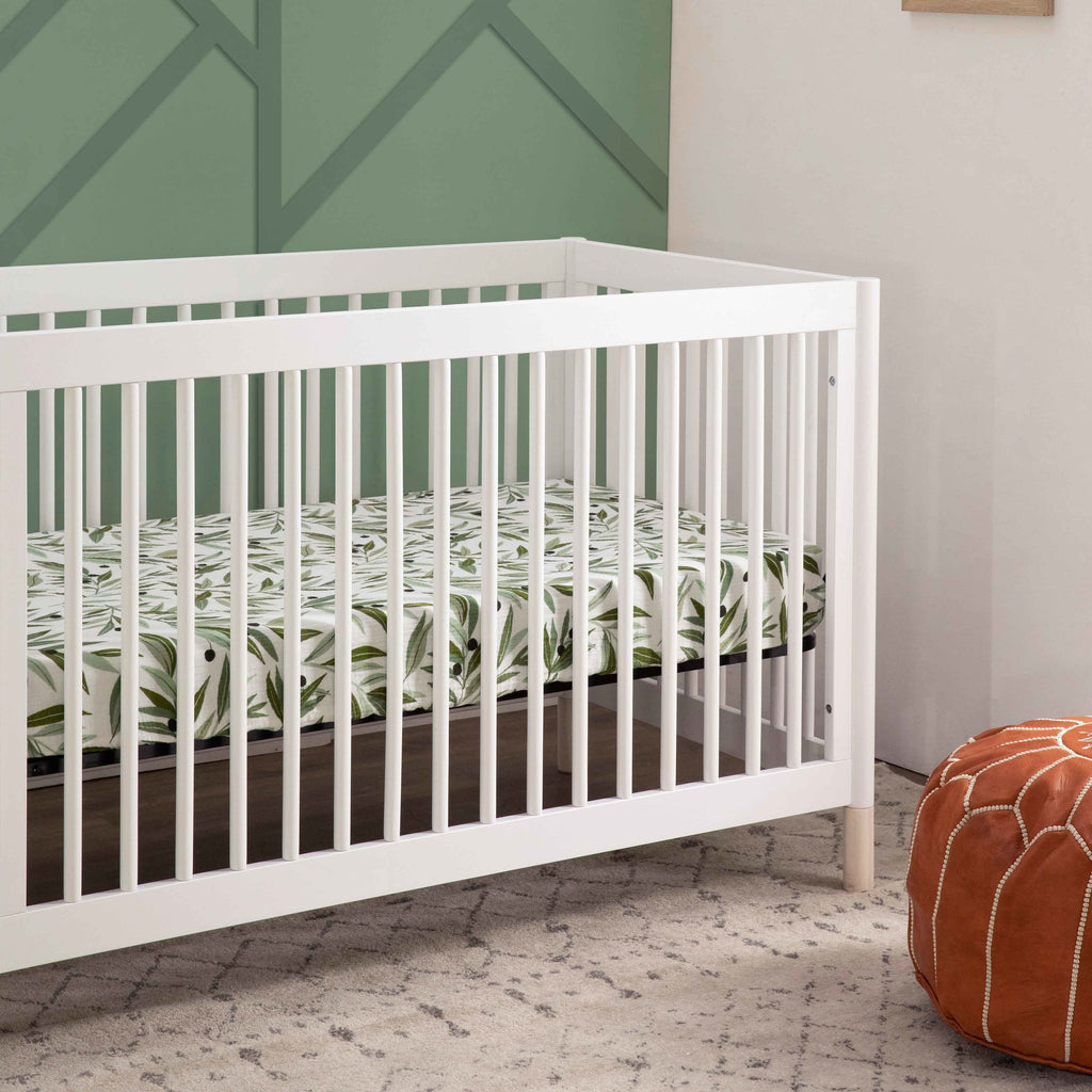 M12901WNX,Babyletto,Gelato 4-in-1 Convertible Crib w/Toddler Conversion Kit in White  NX Feet