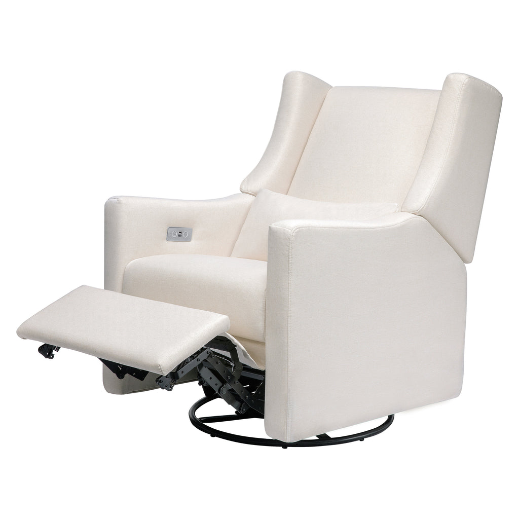 M11288PCMEW,Babyletto,Kiwi Glider Recliner w/ Electronic Control and USB in Performance Cream Eco-Weave