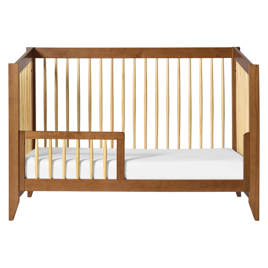 M10301CTN,Babyletto,Sprout 4-in-1 Convertible Crib w/Toddler Bed Conversion Kit in Chestnut&Natural