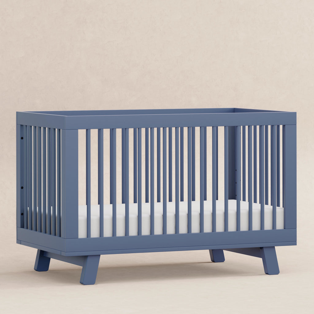 M4201CVB,Babyletto,Hudson 3-in-1 Convertible Crib w/Toddler Bed Conversion Kit in Cove Blue