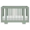 M23401LS,Babyletto,Yuzu 8-in-1 Convertible Crib w/All-Stages Conversion Kits in Light Sage