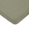 Mini Crib Sheet in GOTS Certified Organic Muslin Cotton