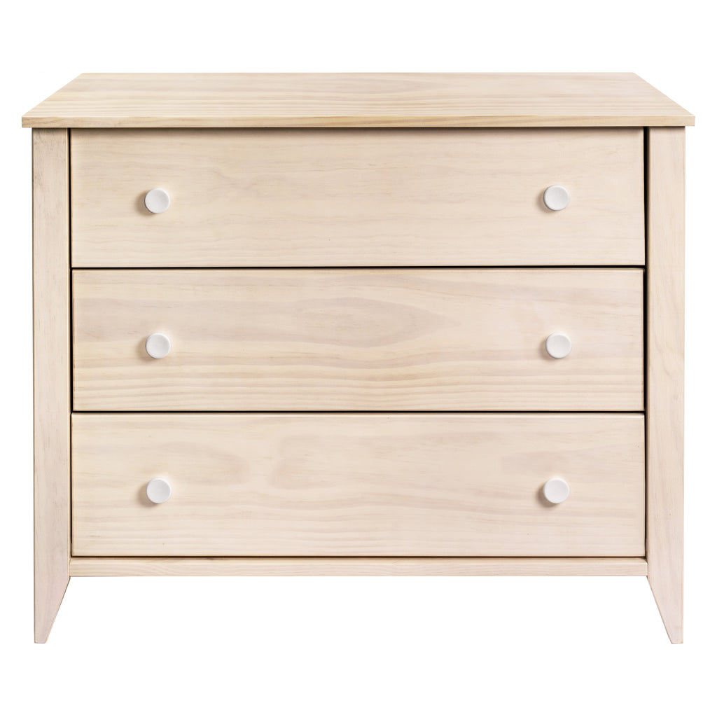 M10323NXW,Babyletto,Sprout 3-Drawer Changer Dresser in Washed Natural and White