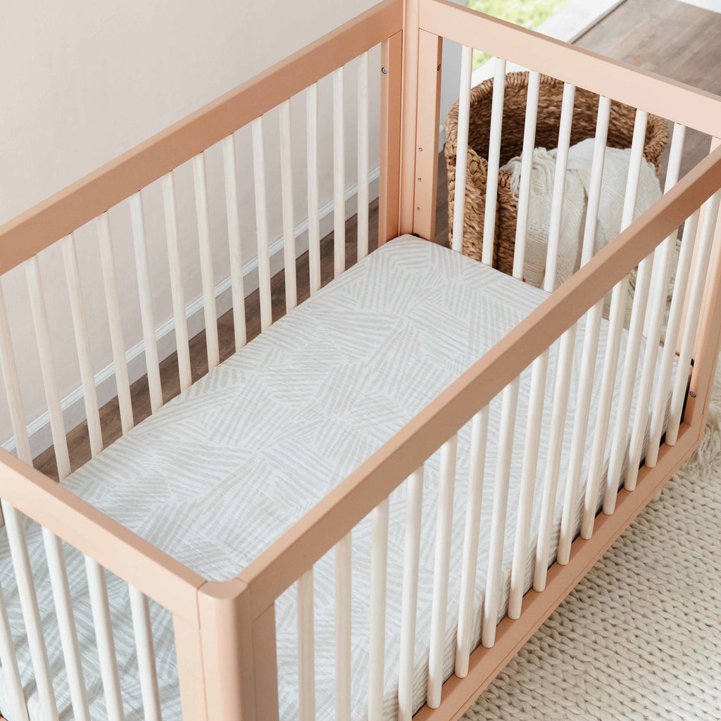 M9001CYNNX,Babyletto,Lolly 3-in-1 Convertible Crib w/Toddler Bed Conversion in Canyon/Washed Natural