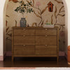 M25616NL,Babyletto,Bondi 6-Drawer Assembled Dresser in Natural Walnut