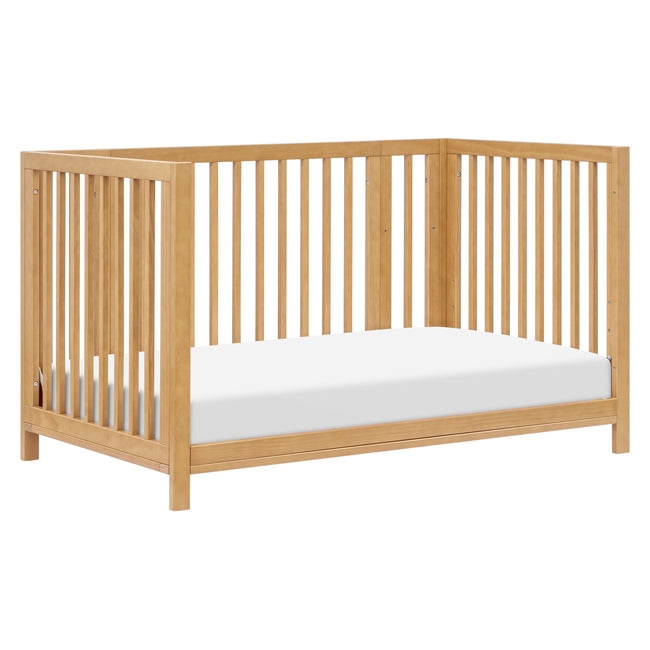 M30880HY,Babyletto,Rolli 9-in-1 Convertible All-Stages® Crib w/ Bassinet & Toddler Bed Kits in Honey