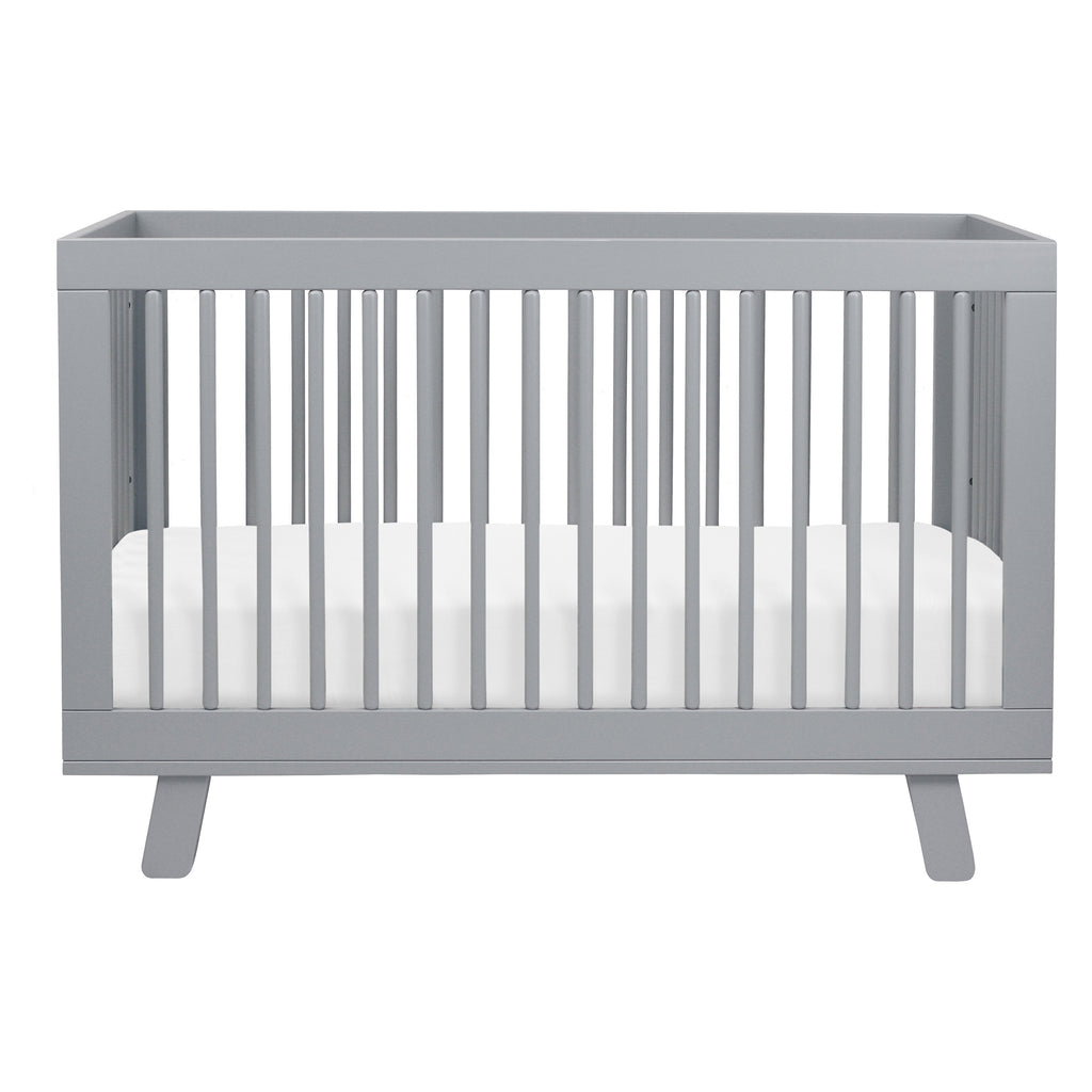 M4201G,Hudson 3-in-1 Convertible Crib w/Toddler Bed Conversion Kit in Grey Finish