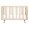 M4201NX,Babyletto,Hudson 3-in-1 Convertible Crib w/Toddler Bed Conversion Kit in Washed Natural